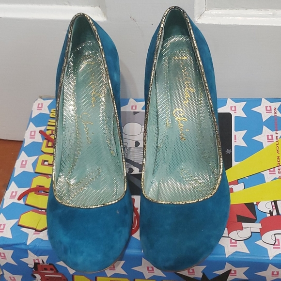 Irregular Choice size 9-10 U.S. U.K. size 40 heels - Picture 3 of 3